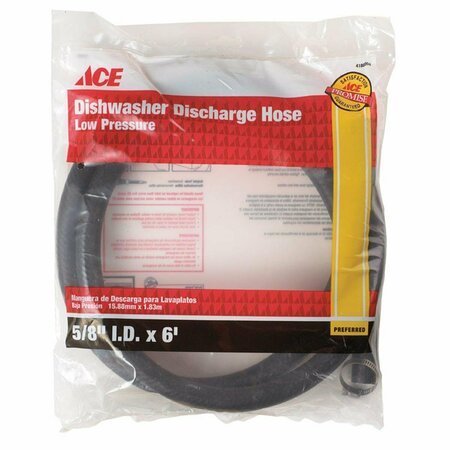 EXCELLENT APPLIANCES Ace 0.62 in. Dia. x 6 ft. Dishwasher Discharge Hose EX3305676